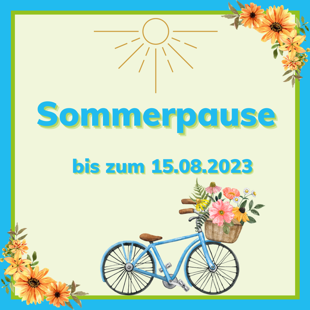 Read more about the article Veranstaltungs-Sommerpause
