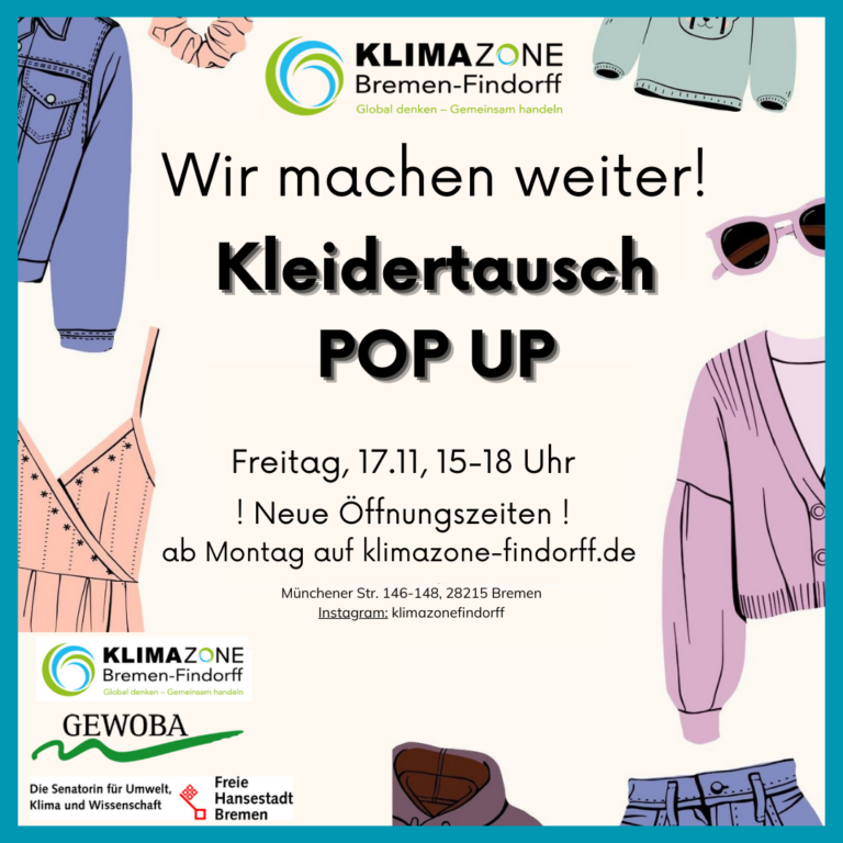 Read more about the article Der Kleidertausch geht weiter!