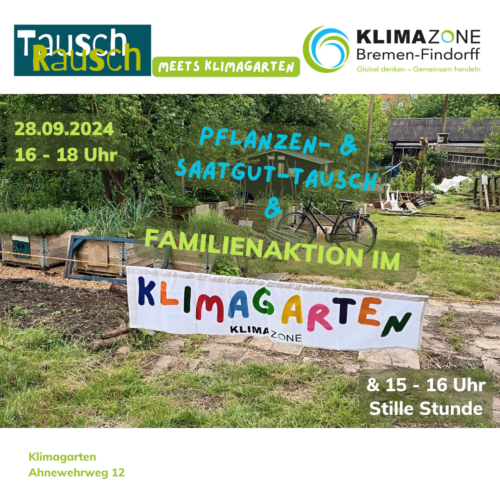 Read more about the article Familienaktion mit Pflanzen- & Saatguttausch im Klimagarten